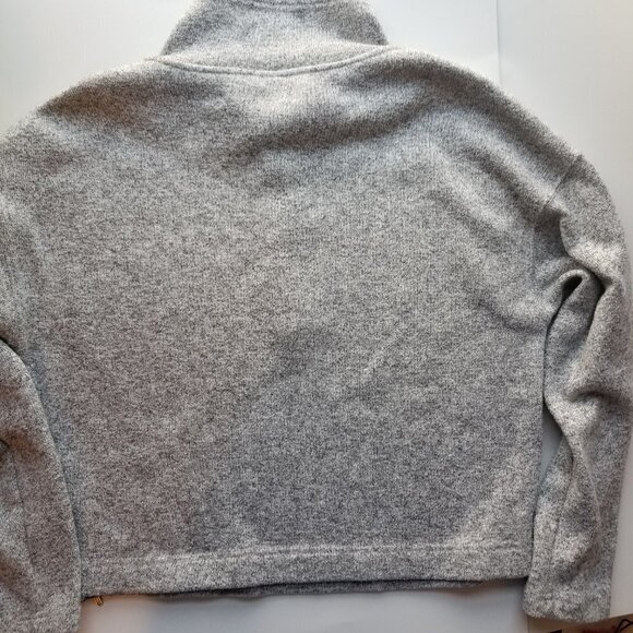 Fabletics Fleece Zip Pullover Gray Size XL - Picture 8 of 8